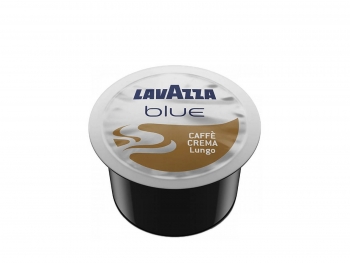 Кофе в капсулах Lavazza BLUE Espresso Caffe Crema Lungo (Лавацца Блю Эспрессо Кафе Крема Лунго), упаковка 100 капсул, формат Lavazza BLUE