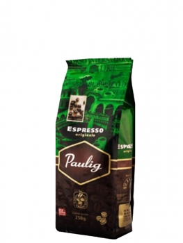 Кофе в зернах Paulig Espresso Originale (Паулиг  Эспрессо Оригинал)  250 г,  вакуумная упаковка