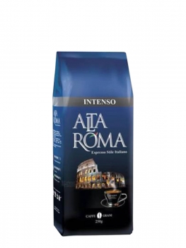 Кофе в зернах Alta Roma Intenso (Альта Рома Интенсо)  250 г, вакуумная упаковка