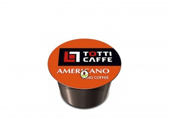 Кофе в капсулах Totti Caffe Americano (Тотти Кафе Американо), упаковка 100 капсул, формат Lavazza BLUE