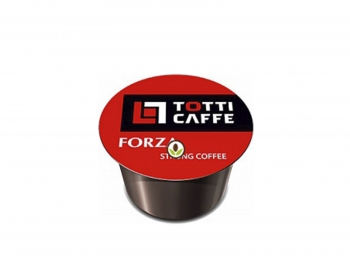 Кофе в капсулах Totti Caffe Forza (Тотти Кафе Форза), упаковка 100 капсул, формат Lavazza BLUE
