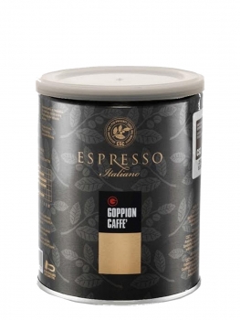 Кофе в зернах Goppion Espresso italiano CSC, 250 г, жестяная банка