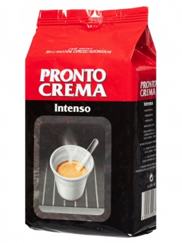 Кофе в зернах Lavazza Pronto Crema Intenso (Лавацца Пронто Крема Интенсо)  1 кг, вакуумная упаковка