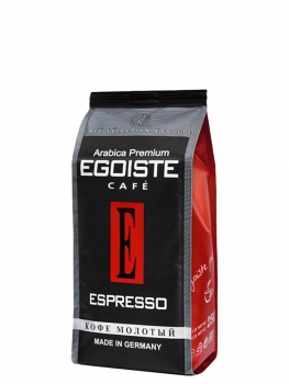 Кофе молотый Egoiste Espresso (Эгоист Эспрессо)  250 г, вакуумная упаковка