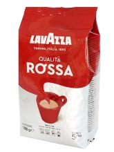 Кофе в зернах Lavazza Rossa (Лавацца Росса)  1 кг, вакуумная упаковка
