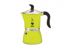 Кофеварка гейзерная Bialetti FIAMETTA 3 порции (150мл) цвет лайм