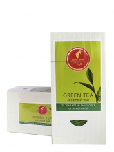 Чай зеленый Julius Meinl Green Tea (Юлиум Майнл), упаковка 25 саше по 1,5 г, китайский байховый